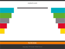 Tablet Screenshot of erptech.com